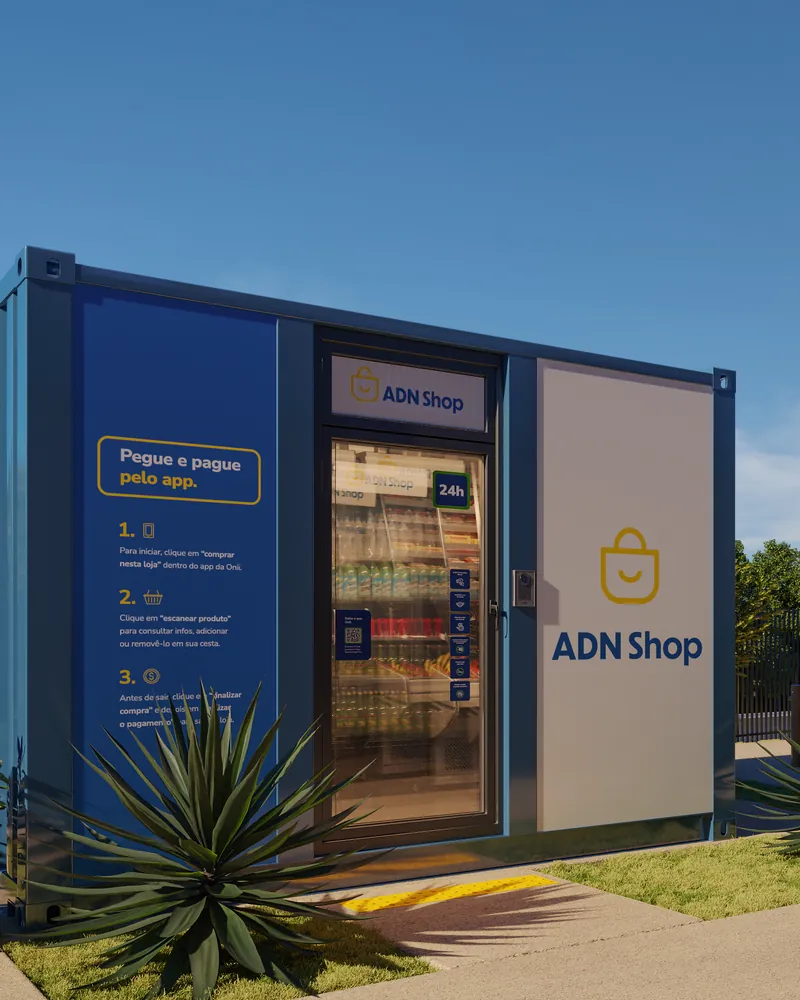 ADN Shop, minimercado do condomínio
